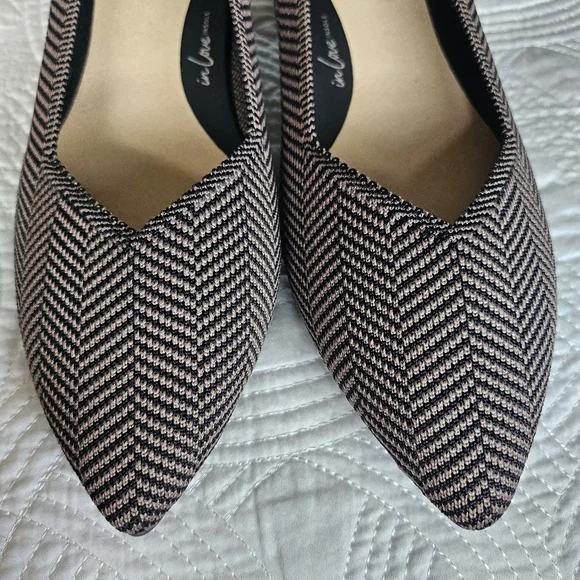NWOB Rothy’s The High Point in Sparrow Herringbone - size 9 - Picture 6 of 12
